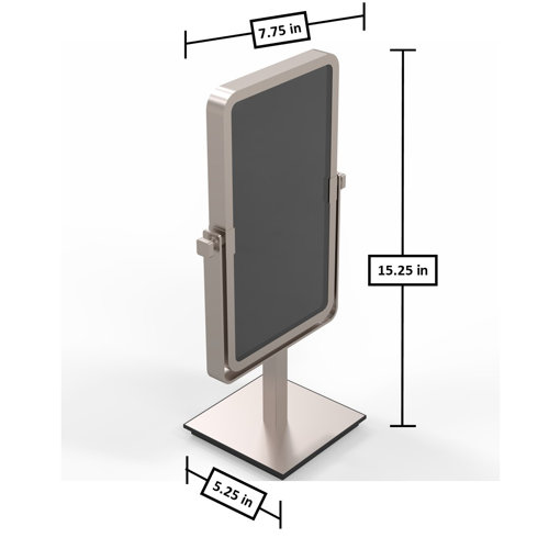 Aptations Mirror Image Modern & Contemporary Magnifying Makeup